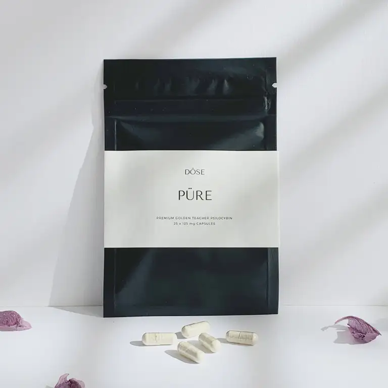 Dose Pure Golden Teacher Microdose Psilocybin Capsules - Image 2