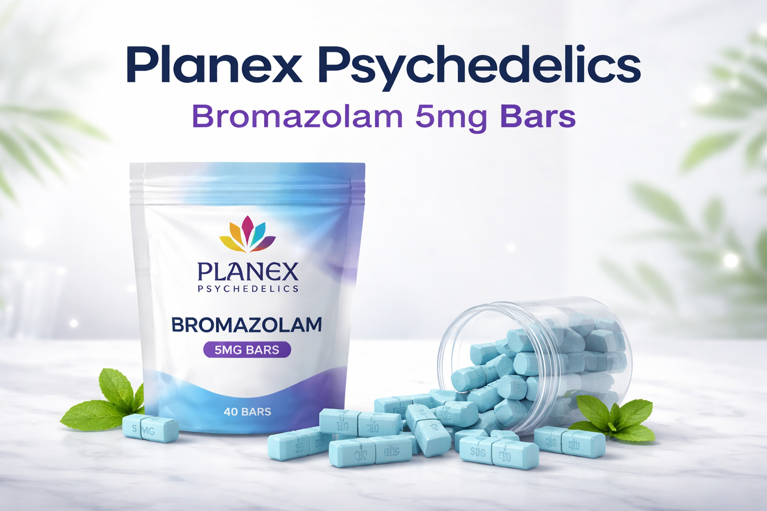 Why You Should Buy Bromazolam 5mg Bars from Planex Psychedelics Today