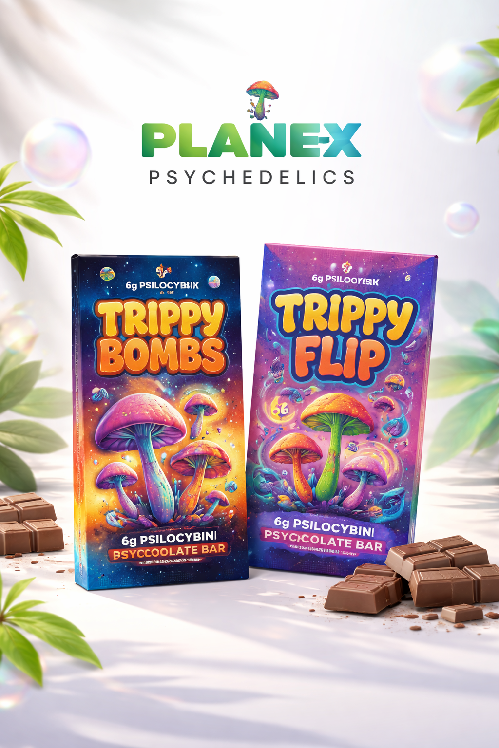 The Ultimate Guide to Magic Mushroom Edibles: Best Chocolate Bars, Gummies & Trippy Bombs